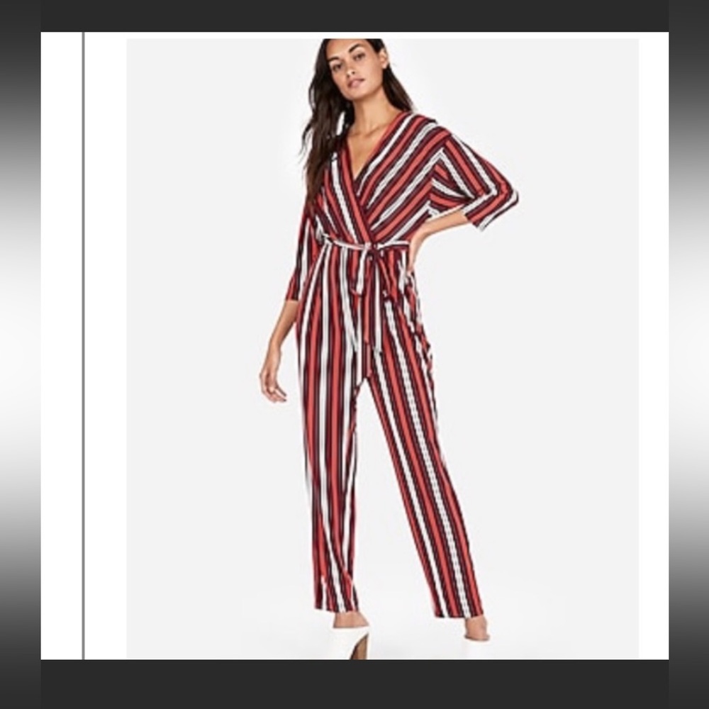 Belted express jumpsuit